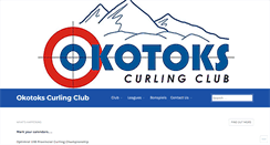 Desktop Screenshot of okotokscurling.com